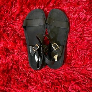 Steve Madden flat sandals, size 9